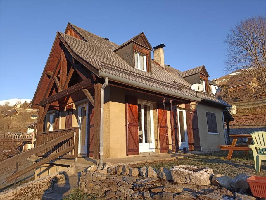 Maison De Montagne Au Calme Avec Cheminee Poubeau Kültér fotó